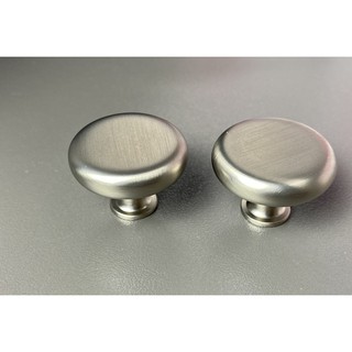 Tay nắm tủ quần áo, núm inox trắng cho anh chị em