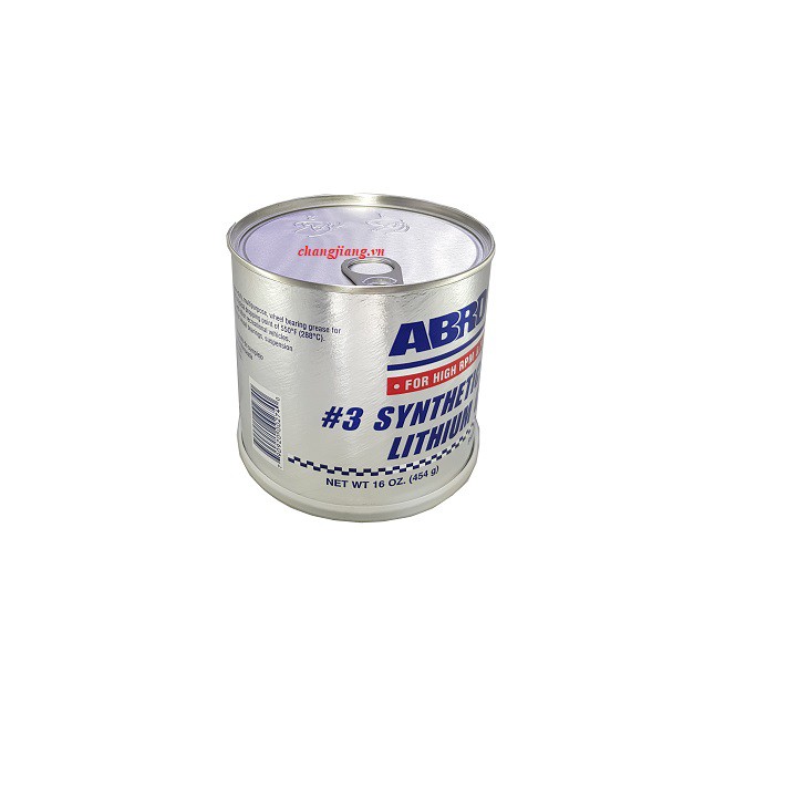 Mỡ Bò Xanh Đen Abro Synthetic Lithium Grease USA 454g