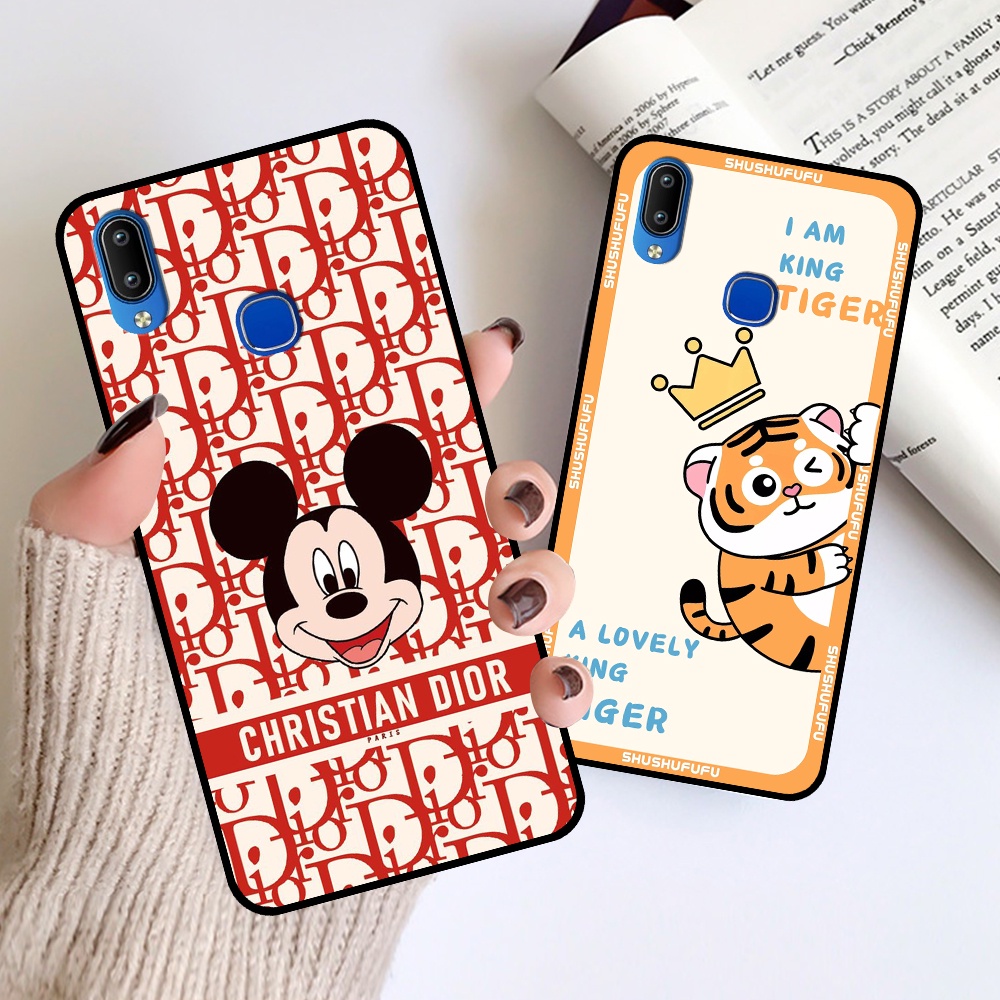 Ốp Vivo Y91 / Y91c / Y93 / Y95 in hình mickey, hổ, kingtiger siêu rẻ T19 - T24