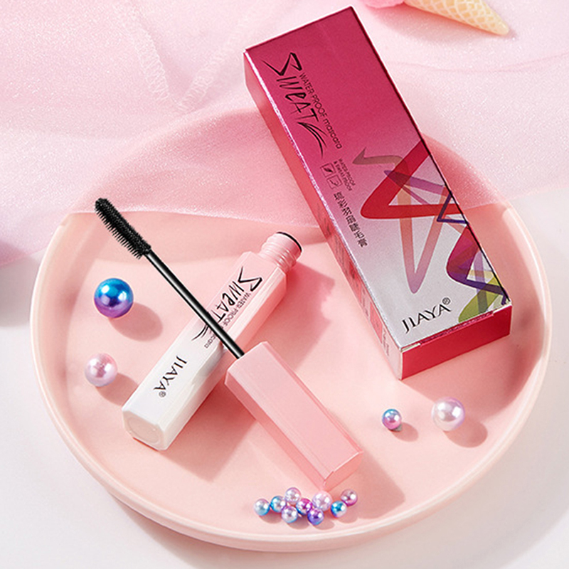 [Hàng mới về] Mascara đầu cọ mảnh chống thấm nước mồ hôi giúp làm dày và dai lông mi