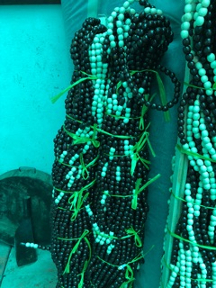 Rèm hạt gỗ cao cấp 2.2mx 1.7m của khách