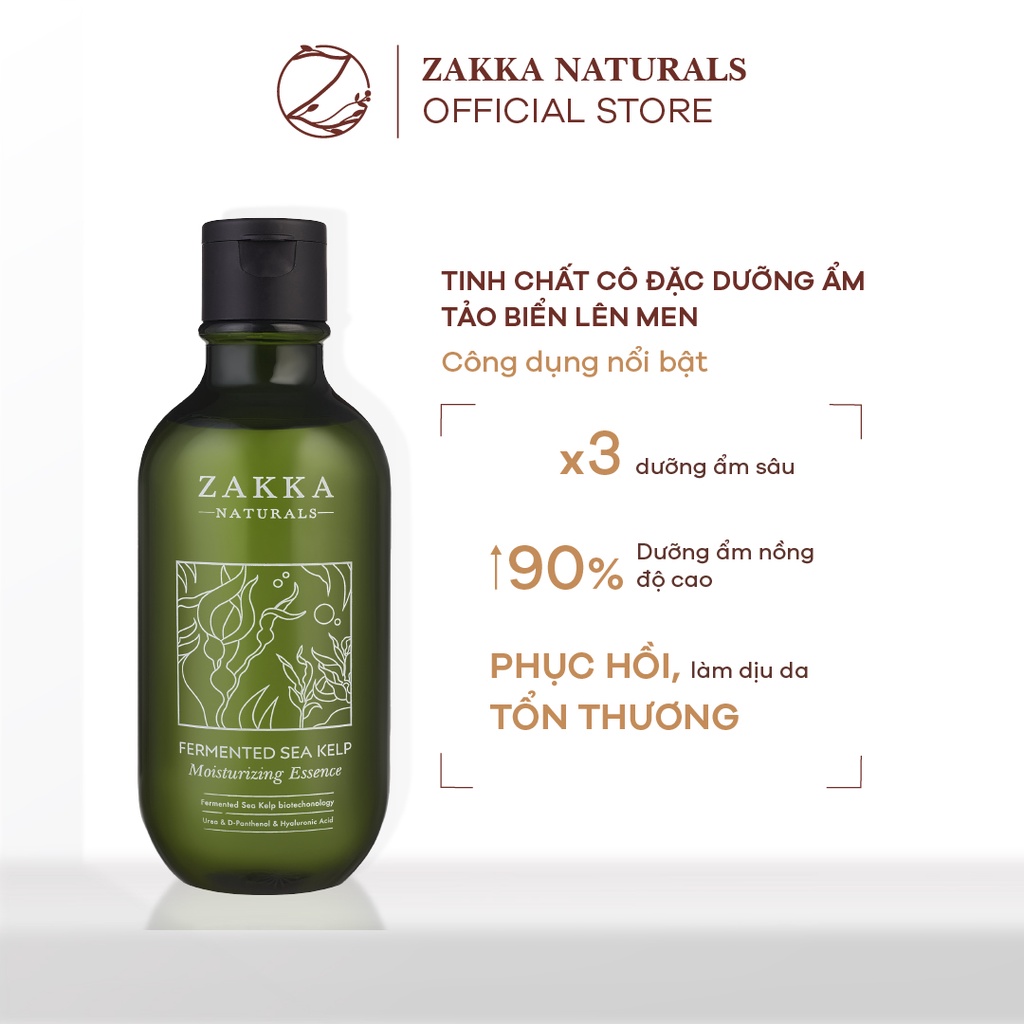 Bộ Đôi Cấp Ẩm Căng Mọng Và Phục Hồi Da Zakka Naturals