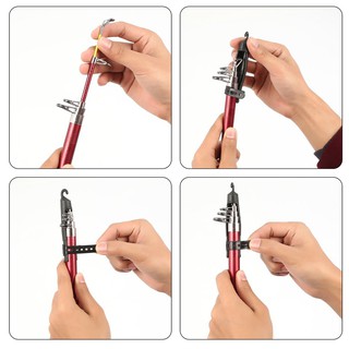AIOⒶ Cần câu dạng rút (Telescopic)