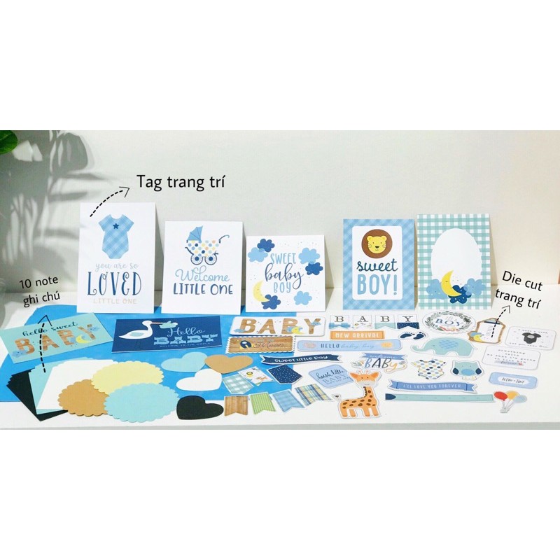 Bộ kit trang trí album cho bé | BigBuy360 - bigbuy360.vn