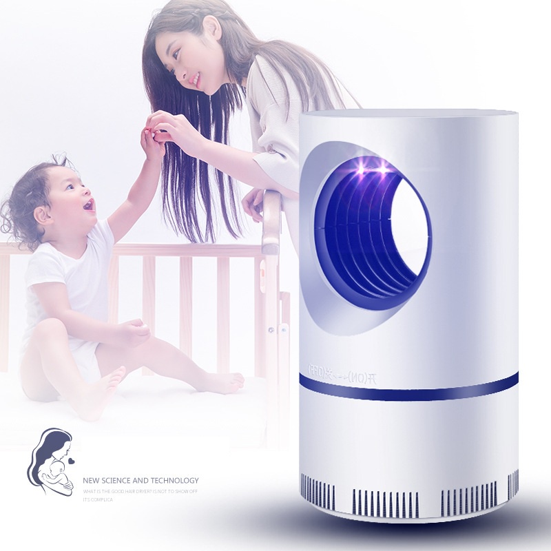 Máy bắt muỗi, máy diệt ruồi muỗi thông minh kiêm đèn ngủ SuperMax công nghệ châu Âu, kiểu dáng hiện đại, bảo hành 2 năm