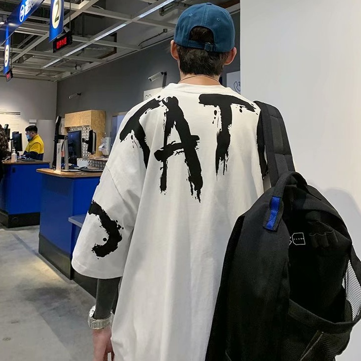 Áo thun ngắn tay dáng rộng và đơn giản áo phông phong cách Hàn Quốc thời trang mùa hè cho in siêu đẹp  T Shirt from rộng áo thể thao nam áo thun mỹ unisex