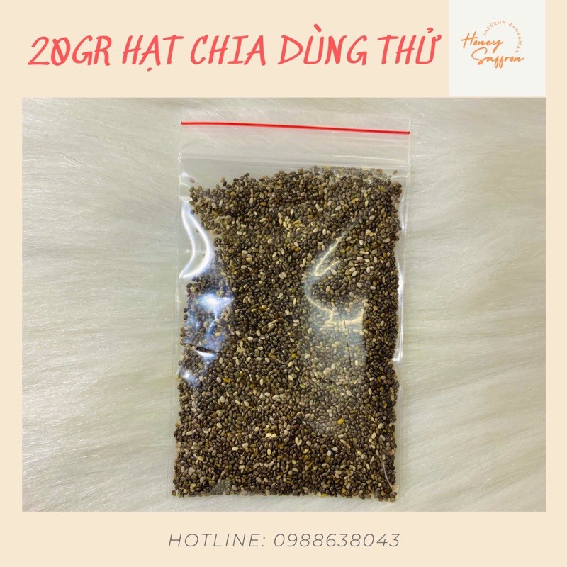 Hạt chia [1K ĐỒNG] - Mẫu dùng thử 20gr - Hạt chia Úc Absolute Organic Hữu cơ | BigBuy360 - bigbuy360.vn