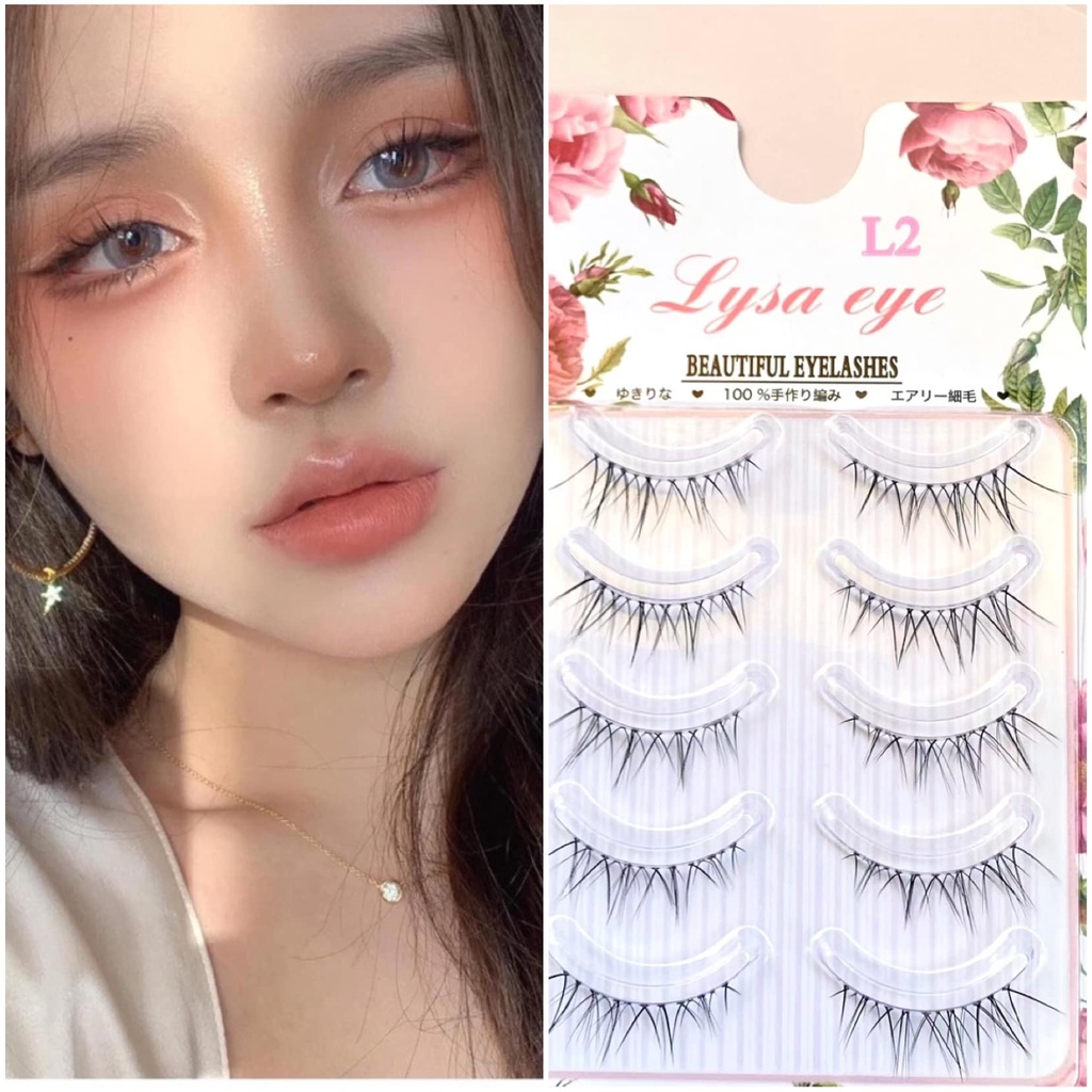 Mi giả gân trong siêu tự nhiên,Mi gân trong Lysa L02,Hộp 5 cặp