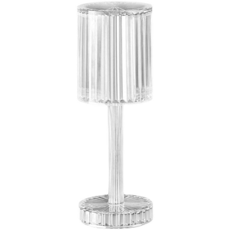 Đèn pha lê kim cương phong cách châu âu để bàn cảm ứng 16 màu đèn ngủ có pin sạc MIIBOOSHI D3.015