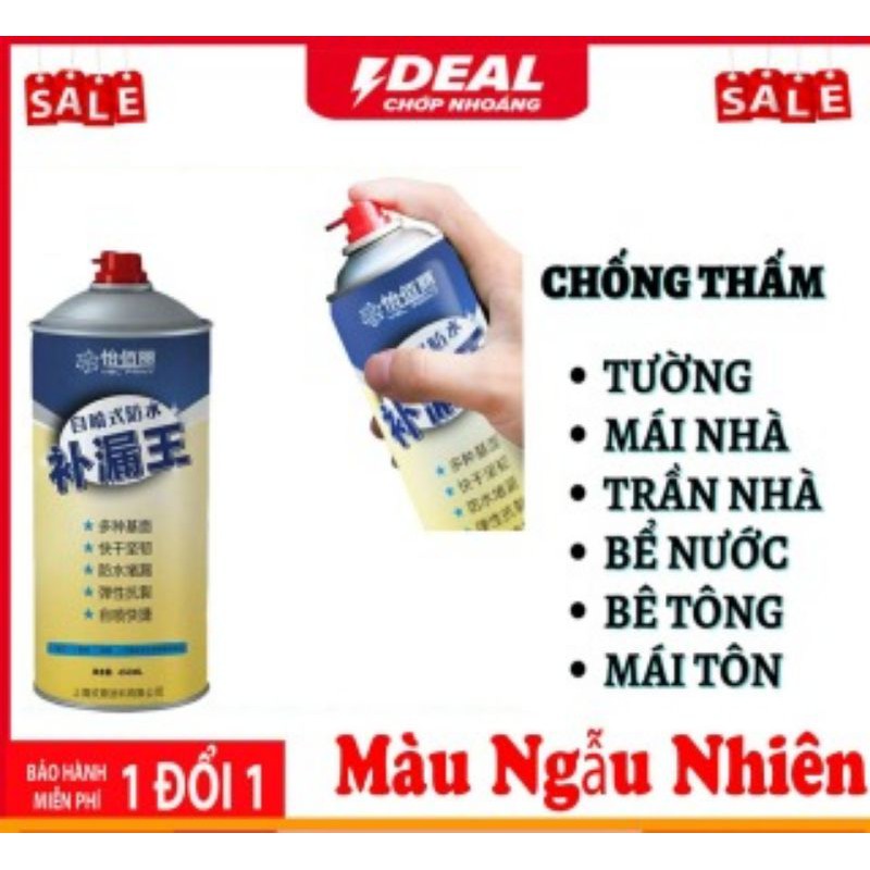 Bình xịt chống thấm tiện dụng nhật bản, xịt và trị được vào những ngóc ngách ,khe nhỏ nhất khó làm nhất