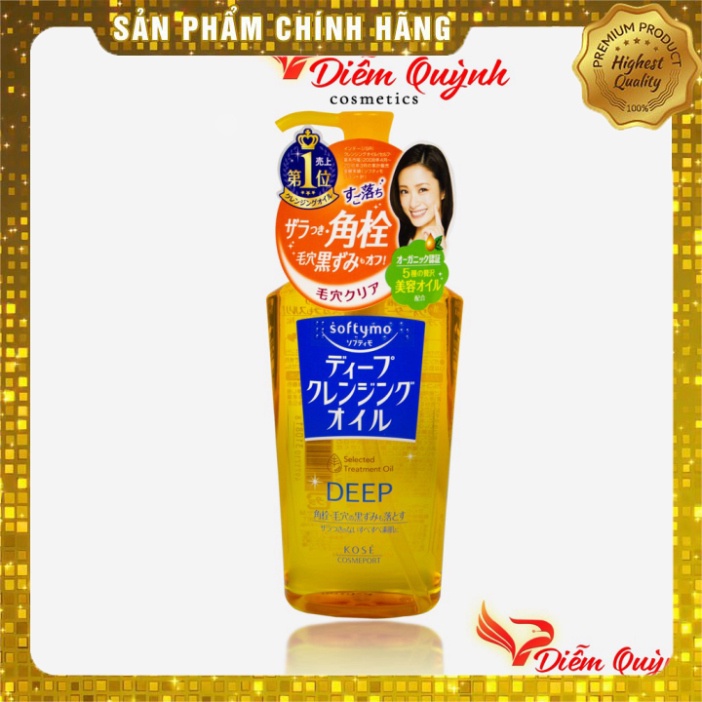 Dầu tẩy trang Kose Softymo Cleangsing Oil 230ml nội địa Nhật