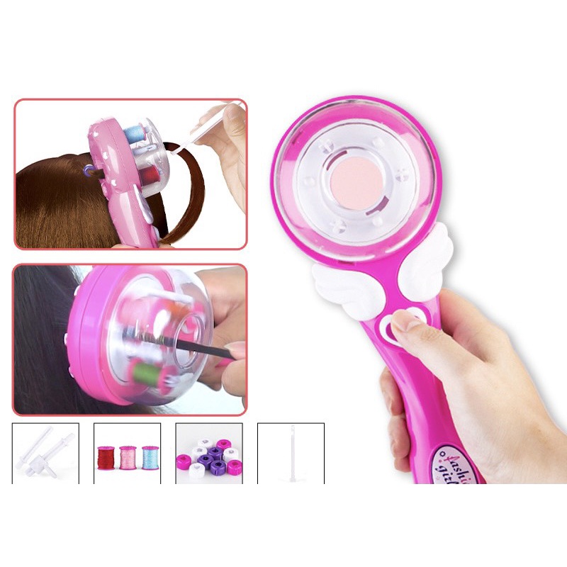 ĐỒ CHƠI MÁY TẾT TÓC Ở NHÀ CHO BÉ GÁI - MH:B0346