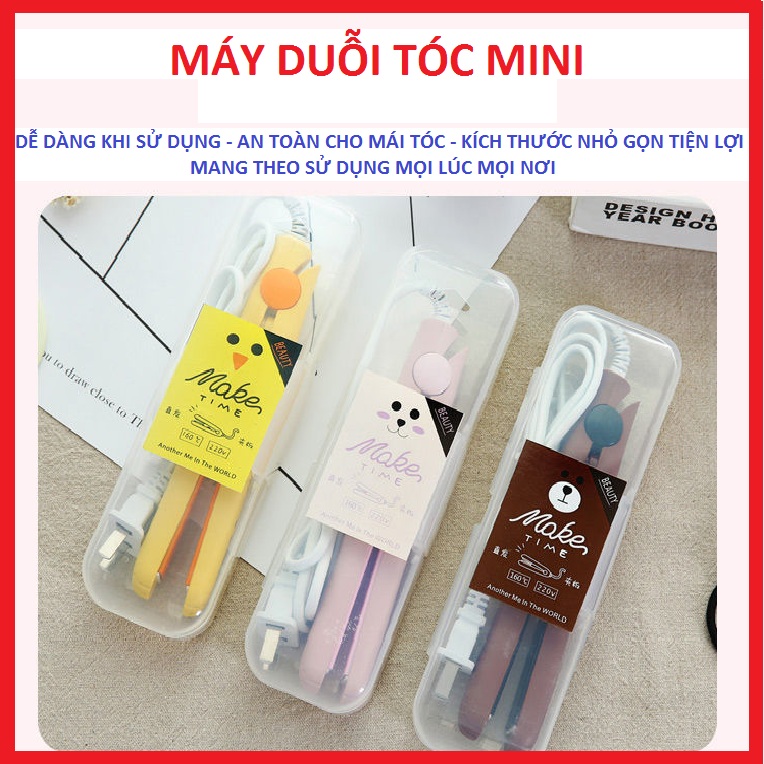 Máy là tóc mini,nhỏ gọn và tiện lợi