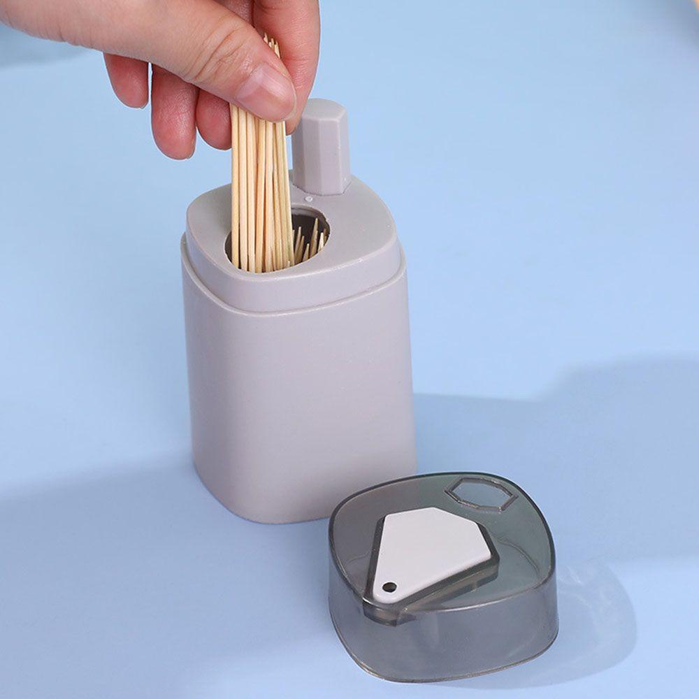 PISTA Hộp Đựng Tăm Bông / Tăm Xỉa Răng Tiện Dụng Cho Phòng Khách