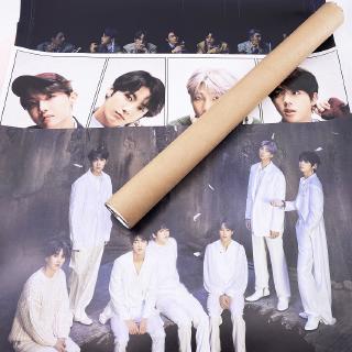 Poster hình nhóm nhạc Hàn Quốc BTS 7 thời trang