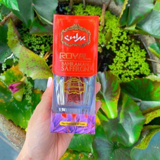 Nhụy hoa nghệ tây - Saffron bahraman Tây Á (xuất xứ Iran) - tặng kèm chai thủy tinh Tây Á hoặc cẩm nang sử dụng sản phẩm