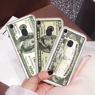 Ốp Lưng Mềm Trong Suốt In Hình Tiền Đô La Cho Oppo A59 F1S A5S A7 A77 F3 A8 A31 2020 A83 A1 A93 F11 Pro F11 A9 A32 Ax5S Ax7