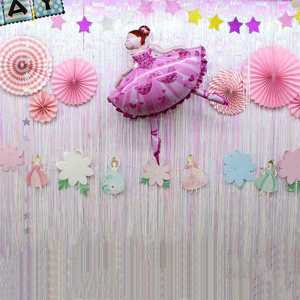 Rèm Phông Nền Trang Trí Bữa Tiệc Bằng Lá Kim Loại Màu Gradient