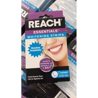 Miếng dán tẩy trắng răng Reach Essentials Whitening Strips