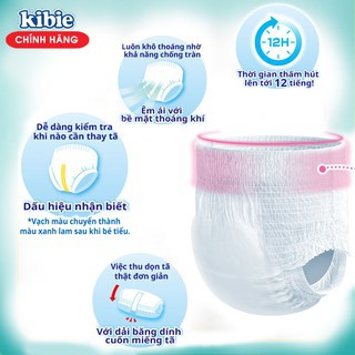 [MẪU MỚI] L48 Bỉm Quần KIBIE Quick Dry - Tã Quần Cao Cấp Hàn Quốc Mềm Nhẹ Khô Thoáng Vượt Trội