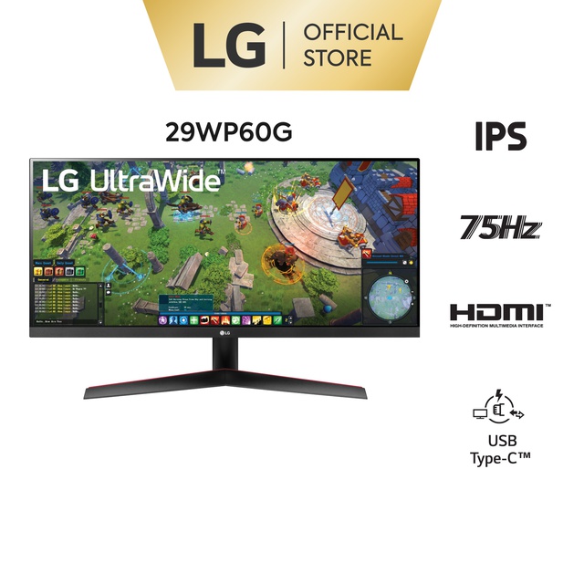 [Mã ELMALL7 giảm 7% đơn 5TR] Màn hình LG 29WP60G-B 29'' UltraWide™ IPS 75Hz FHD HDR - Hàng Chính Hãng