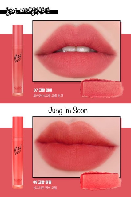 Son Kem CLIO Mad Velvet Tint | Thế Giới Skin Care