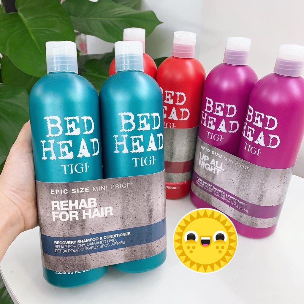 Cặp gội xả Tigi Bed Head 750mlx2