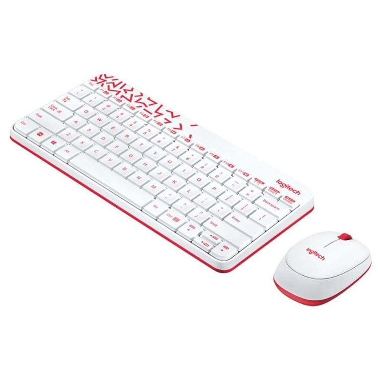 Bộ Bàn Phím Và Chuột Không Dây Logitech MK240 Nano - Hàng Chính Hãng