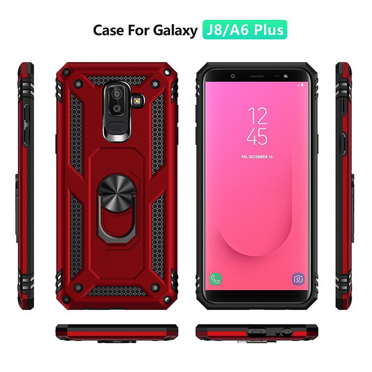 Ốp Điện Thoại Chống Sốc Có Giá Đỡ Cho Samsung Galaxy A6 Plus J8 2018 | BigBuy360 - bigbuy360.vn