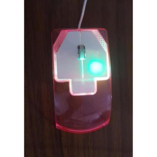 [NEW] Chuột Quang Không Dây Trong Suốt Có Đèn Led Nhiều Màu Cho Laptop / Pc