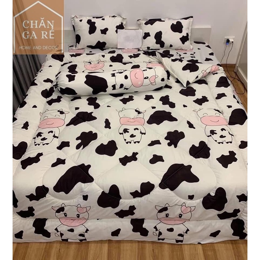 Chăn phao chần bông dày dặn nhiều họa tiết, chăn phao siêu ấm siêu nhẹ kích thước 1m8x2m