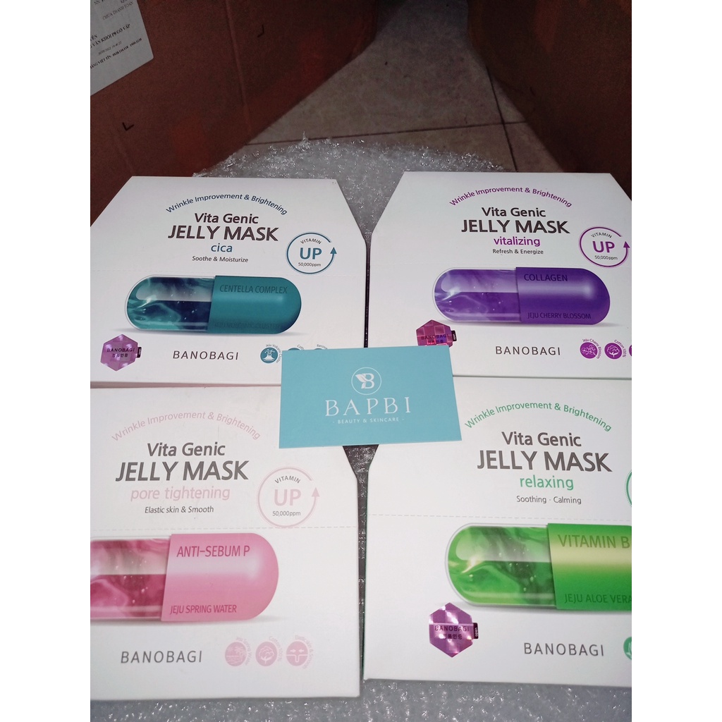 Mặt Nạ Banobagi Vita Genic Jelly Mask Hàn Quốc Mẫu Mới 30ml