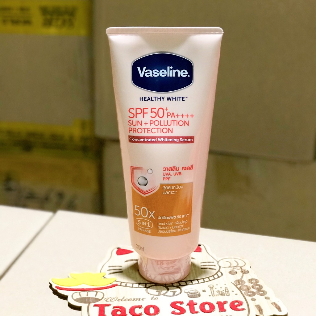 Sữa Dưỡng Thể Vaseline 50x SPF 50++ Thái Lan 320ml