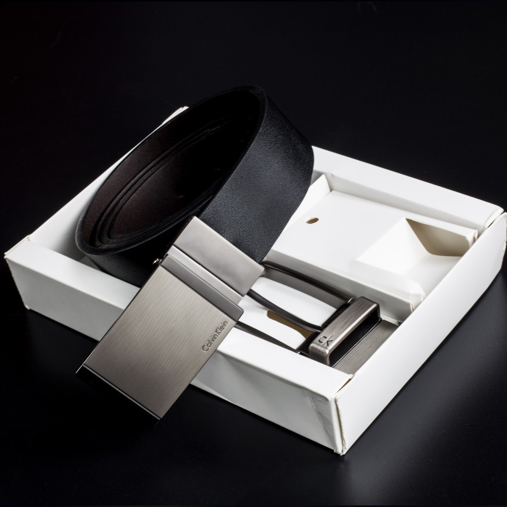 Thắt lưng nam-dây nịt lưng C. K kèm hộp sang trọng
