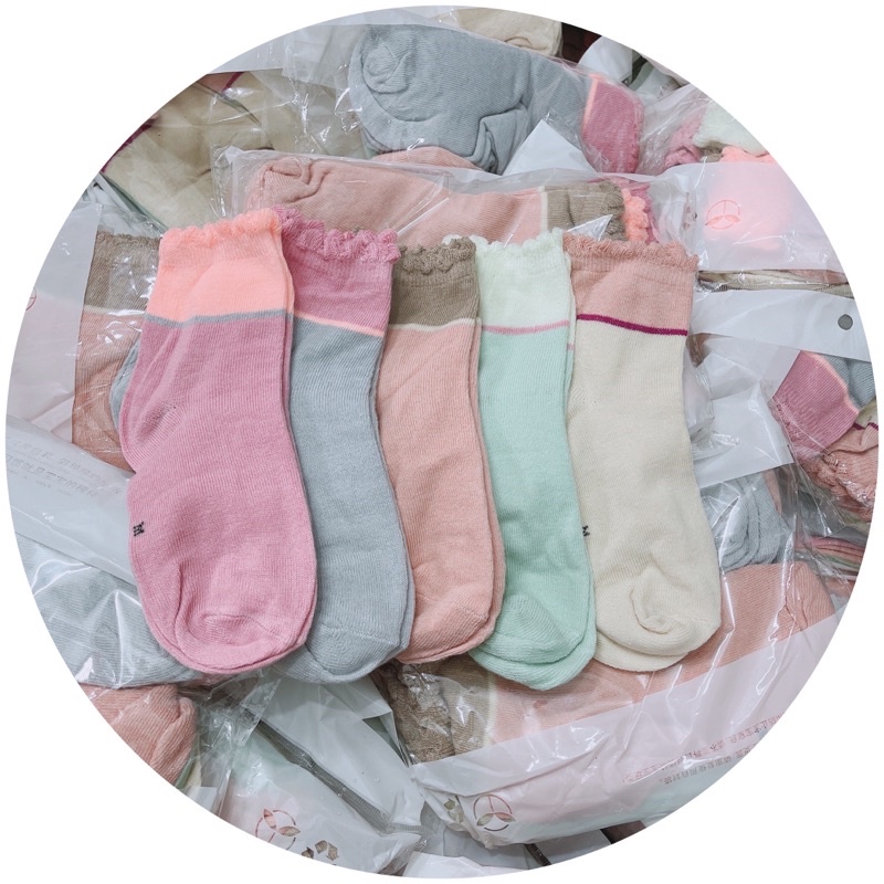 BÁN SỈ COMBO 10 ĐÔI TẤT CAO CỔ VIỀN BÈO BÉ GÁI