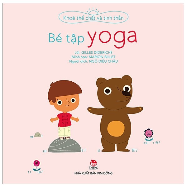 Sách - Khoẻ thể chất và tinh thần: Bé tập yoga