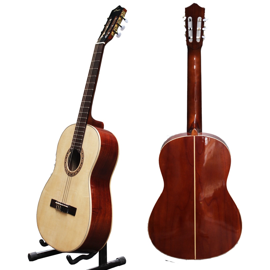 Đàn Guitar Acoustic Gỗ Thịt VG-HD FULL SOLID Gỗ Thịt 100% - Vinaguitar- guitar acoustic classic gỗ thịt khóa đúc