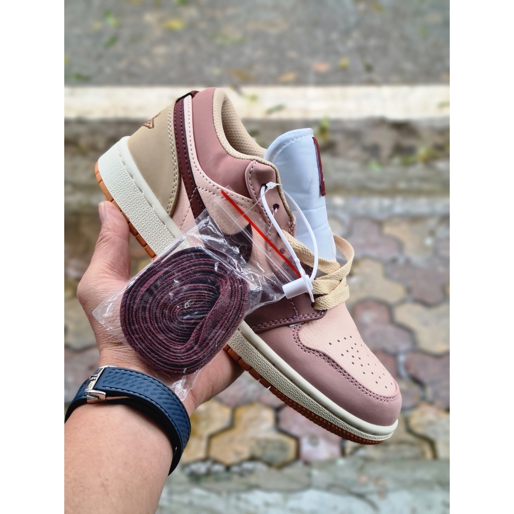 ⚡️FULL BOX⚡️ Giày thể thao sneaker (JD_273) JD 1 Mid 'Dressed For Fall' tím xám - [Tặng chai vệ sinh giày]