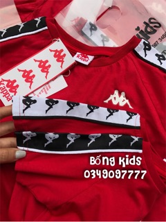 Áo Pull Bé Trai & Bé Gái Dải Logo Đỏ