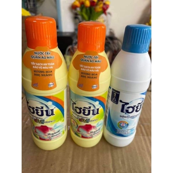 Tẩy quần áo trắng, quần áo màu siêu sạch hàng thái lan