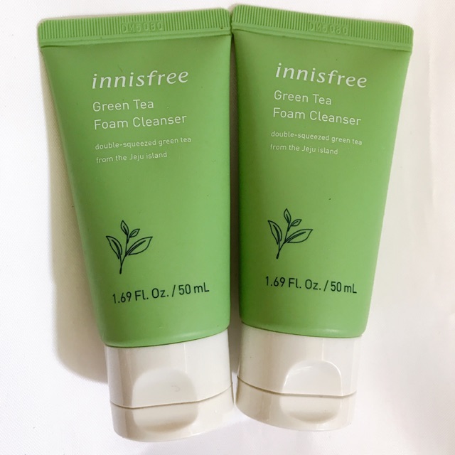 [New 2019] Sữa Rửa Mặt Chiết Xuất Từ Trà Xanh Innisfree Green Tea Foam Cleanser 50ml