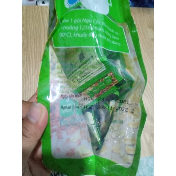 Ngũ cốc Yến mạch Ít Đường Xuân An 400g(25gx16gói)