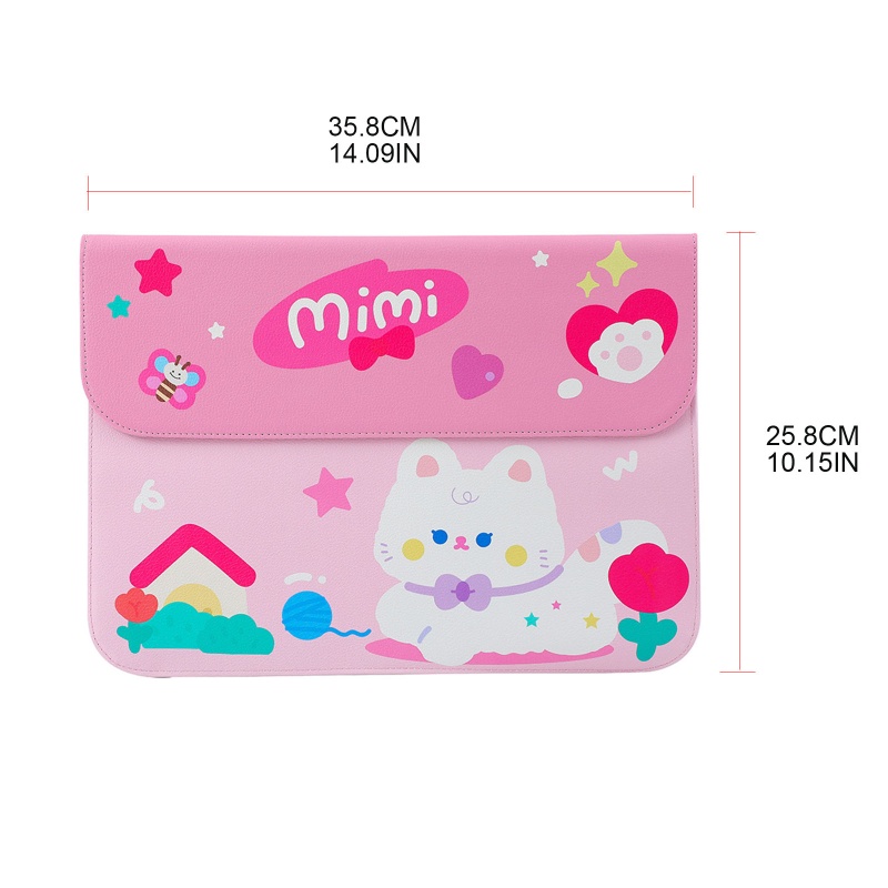 Túi Đựng Laptop Họa Tiết Hoạt Hình Thỏ Bunny Dễ Thương Kích Thước 12 9 13 13 3inch Pouc