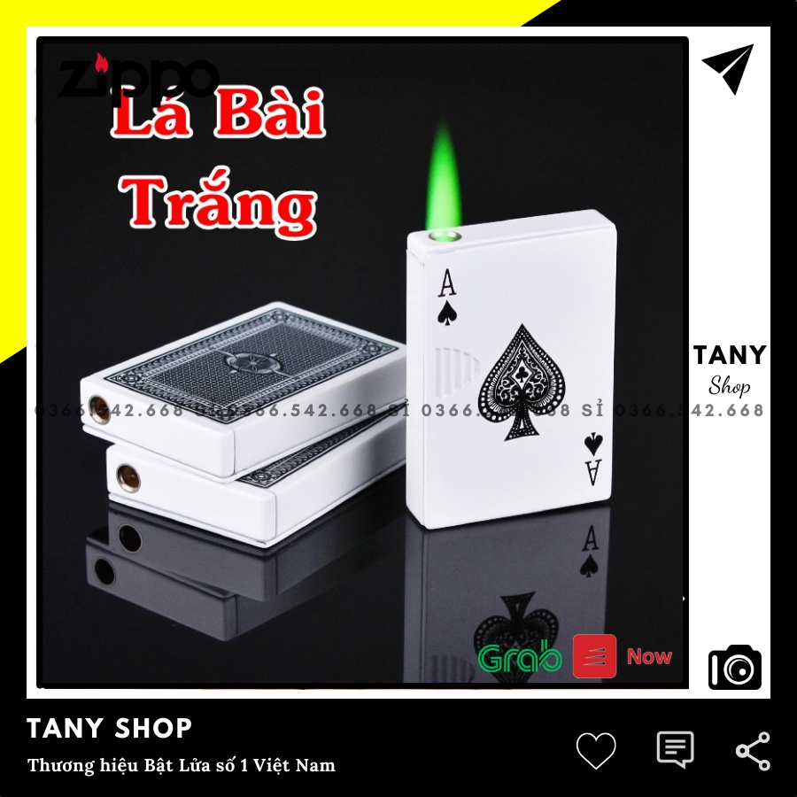 Quà lưu niệm ý nghĩa - Sưu tầm hình lá bài trắng tia màu xanh độc lạ - Phân phối bởi Bách Hóa Tany DL016