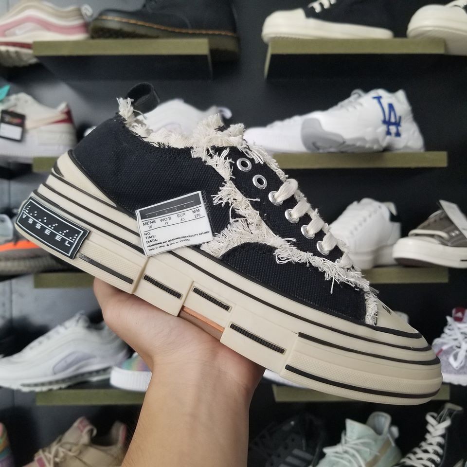 Giày thể thao sneaker vải xước vnxk