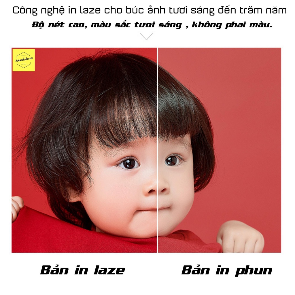 In ảnh giấy silk cao cấp - Công nghệ in laze