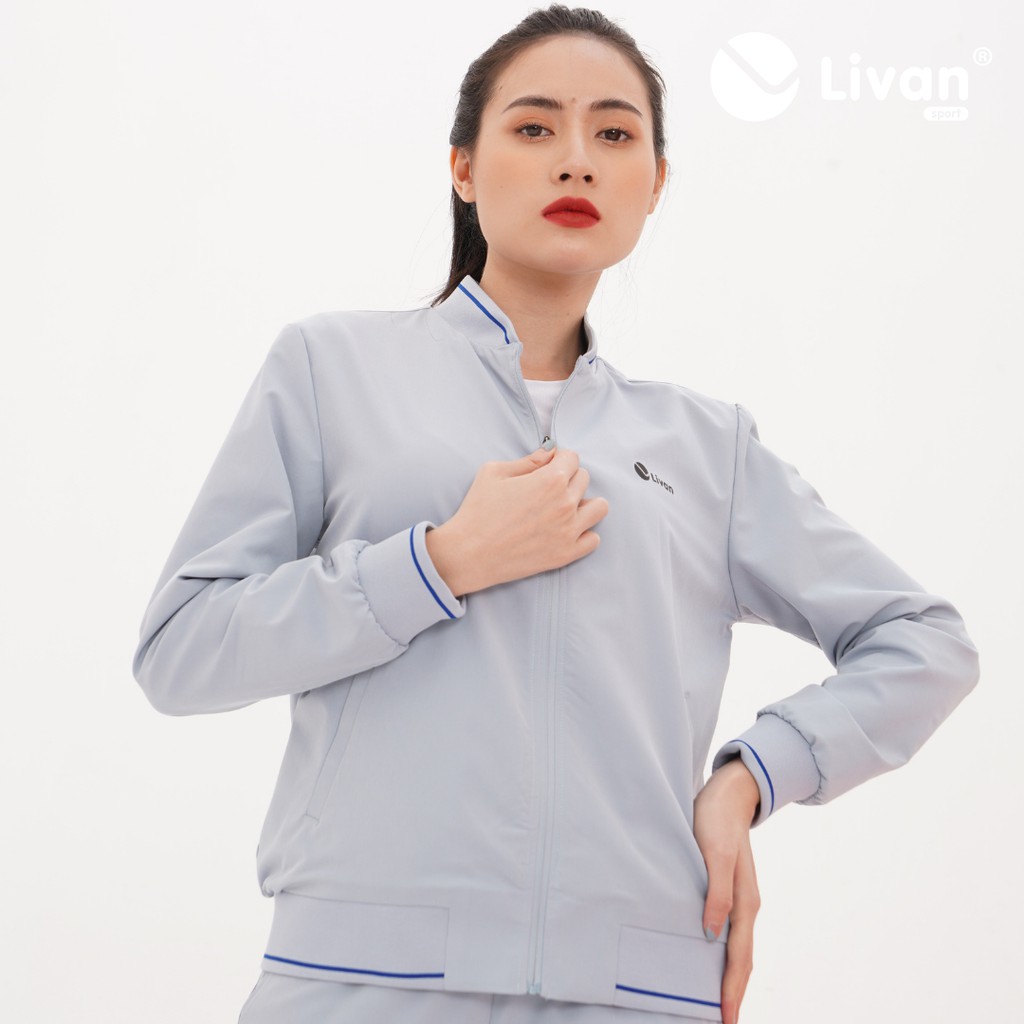 Áo Khoác Bomber Nữ LIVAN SPORT 2 Lớp Giữ Nhiệt Thiết Kế Trẻ Trung Năng Động | BigBuy360 - bigbuy360.vn