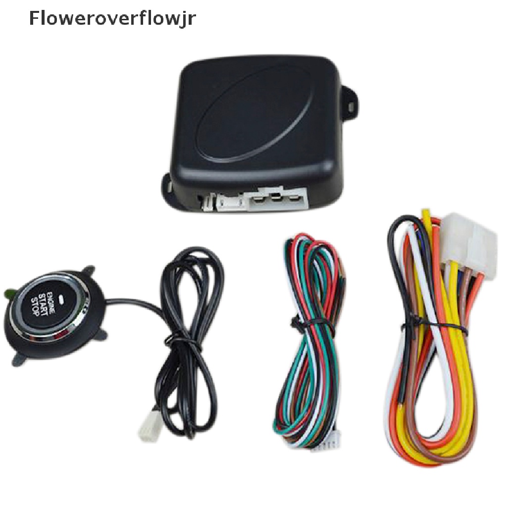 Bộ khởi động/dừng động cơ trên ô tô 12v không cần sử dụng chìa khóa có báo động