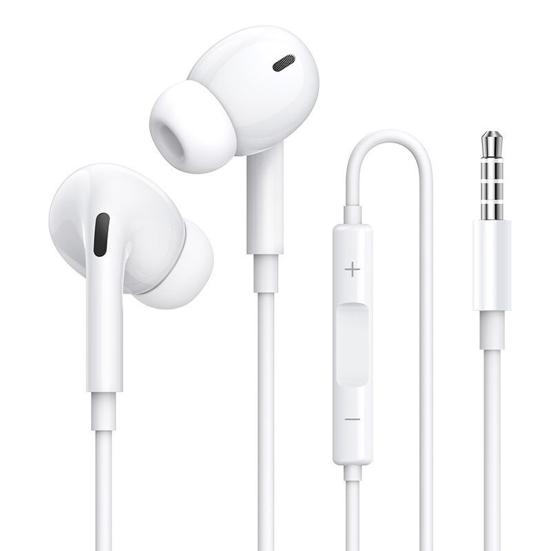 Tai nghe có dây Chống Ồn  thích hợp Có Mic cho  Điện Thoại  iPhone 5 6 7 8 Plus ip X XS MAX 11 realme xiaomi Samsung