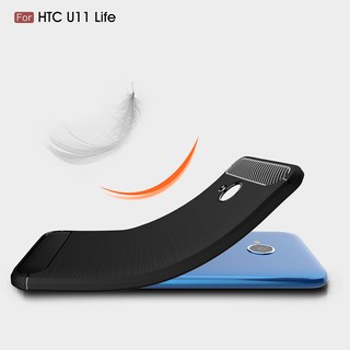 Ốp lưng cao su cho HTC U11 Lite